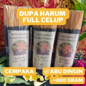 Dupa Harum Full Celup Cempaka 800 Gram, Stik 28 cm